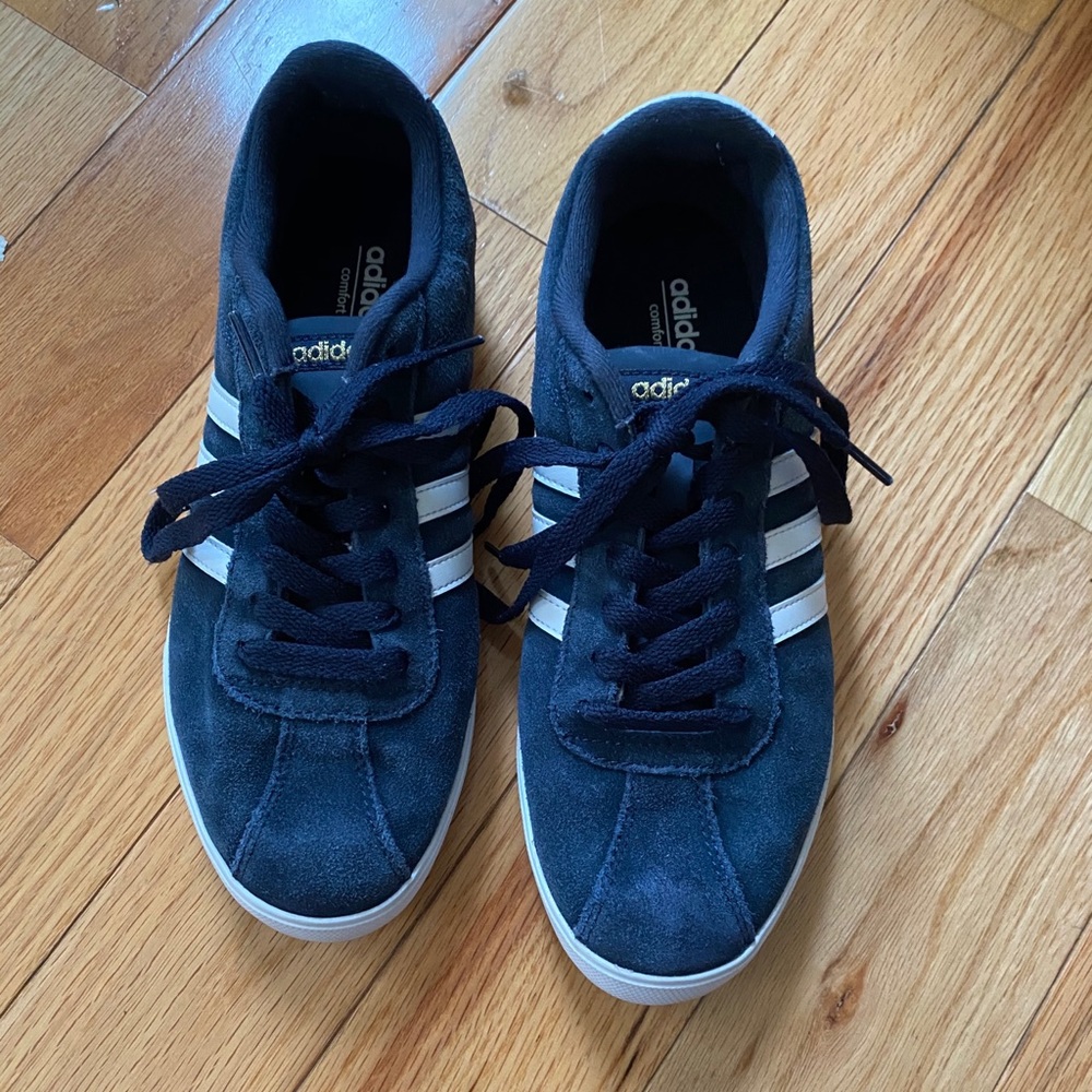 Navy Blue Adidas Shoes